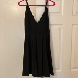 Elegant Black Sleeveless Dress